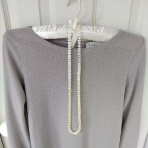 clear bead necklace